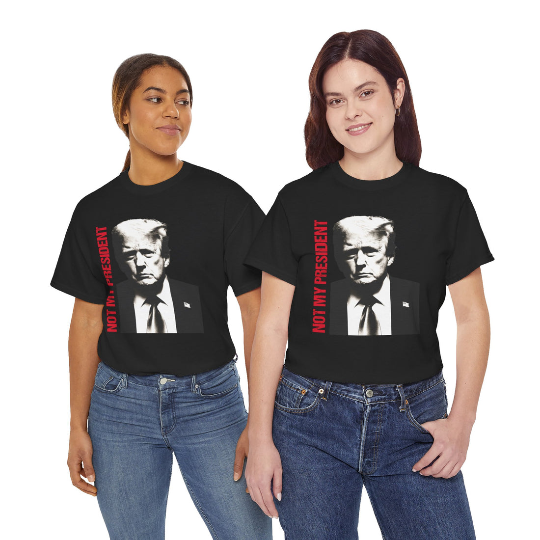 Not My President Unisex Heavy Cotton Tee