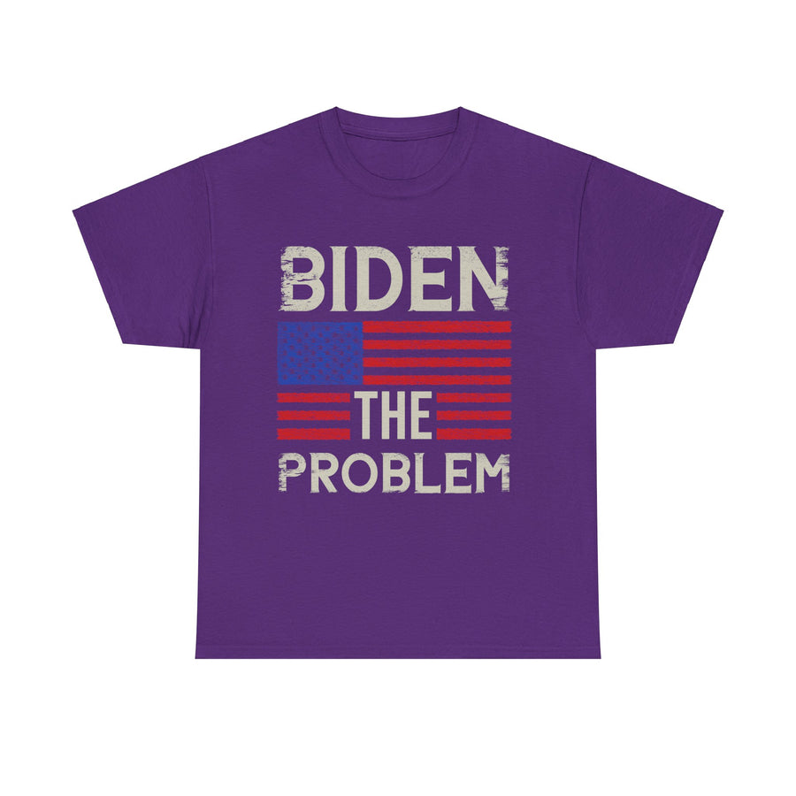 Biden The Problem Unisex Heavy Cotton Tee