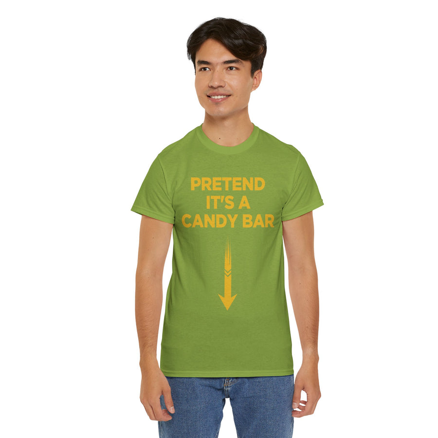 Pretend Its A Cany Bar Unisex Heavy Cotton Tee