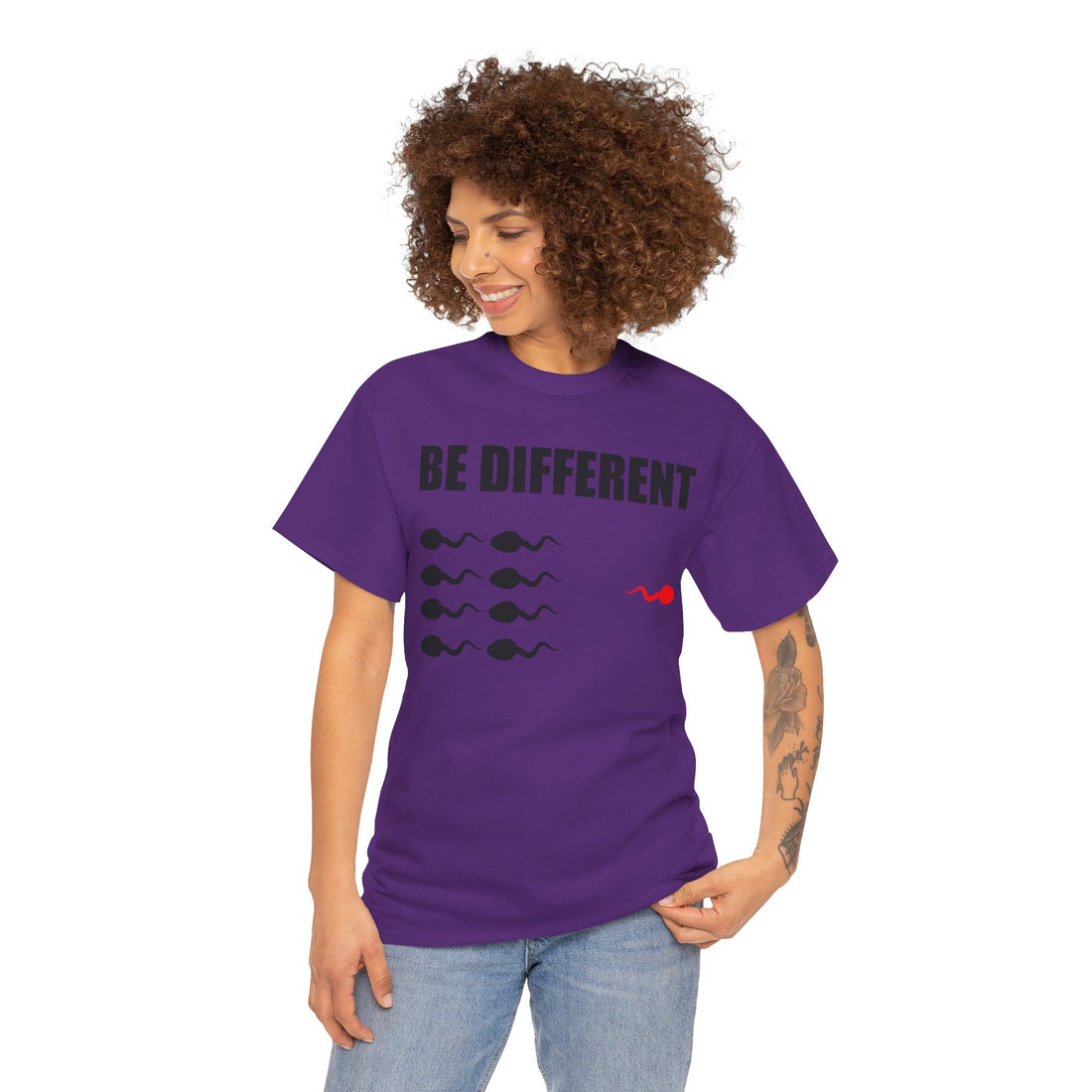 Be Different Unisex Heavy Cotton Tee