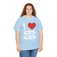 I Love 69 Unisex Heavy Cotton Tee