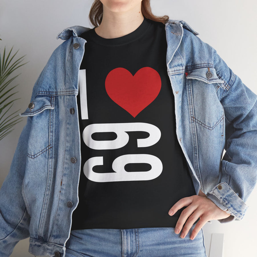 I Love 69 Unisex Heavy Cotton Tee