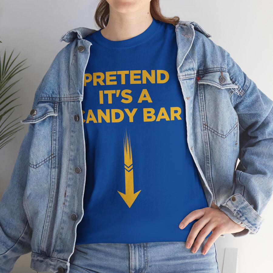 Pretend Its A Cany Bar Unisex Heavy Cotton Tee