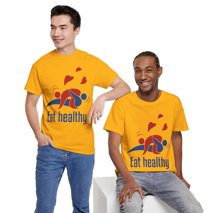 Eat Healthy Unisex Heavy Cotton Tee