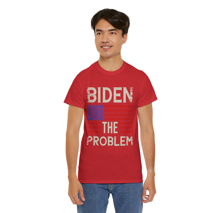 Biden The Problem Unisex Heavy Cotton Tee