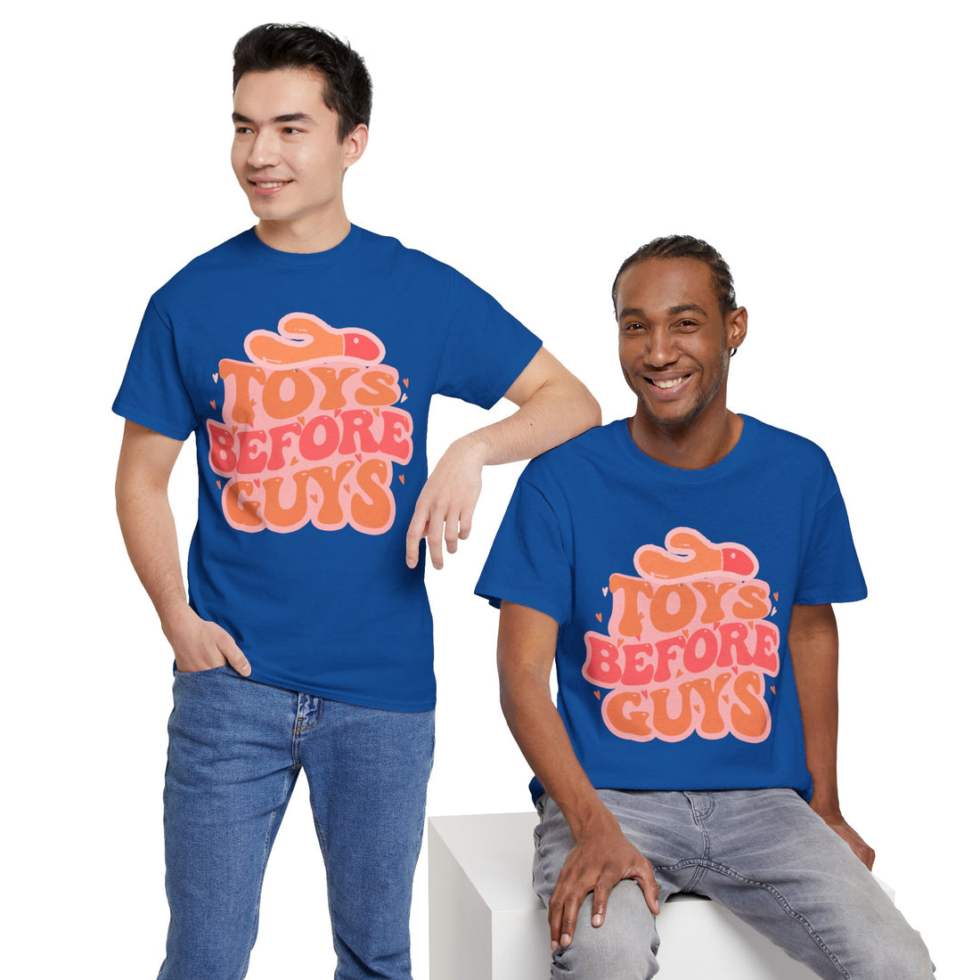 Toys Before Guys Unisex Heavy Cotton Tee