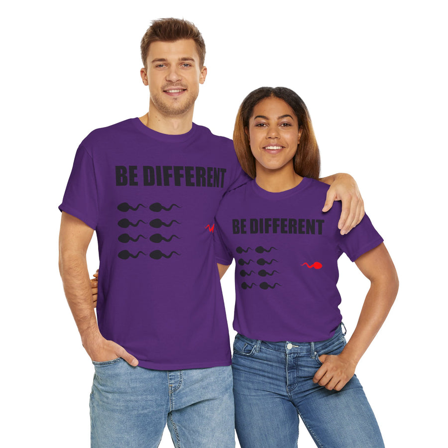 Be Different Unisex Heavy Cotton Tee