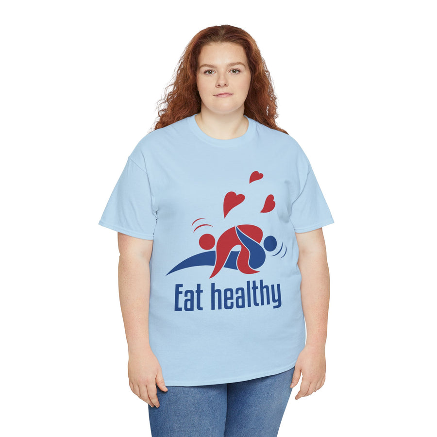 Eat Healthy Unisex Heavy Cotton Tee