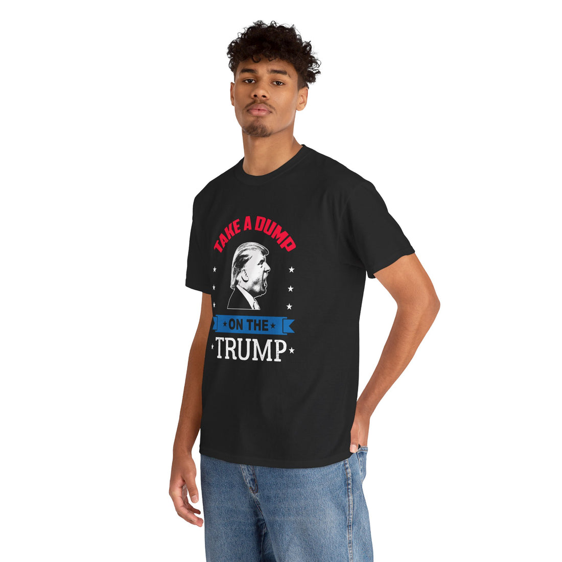 Take A Dump On The Trump Unisex Heavy Cotton Tee