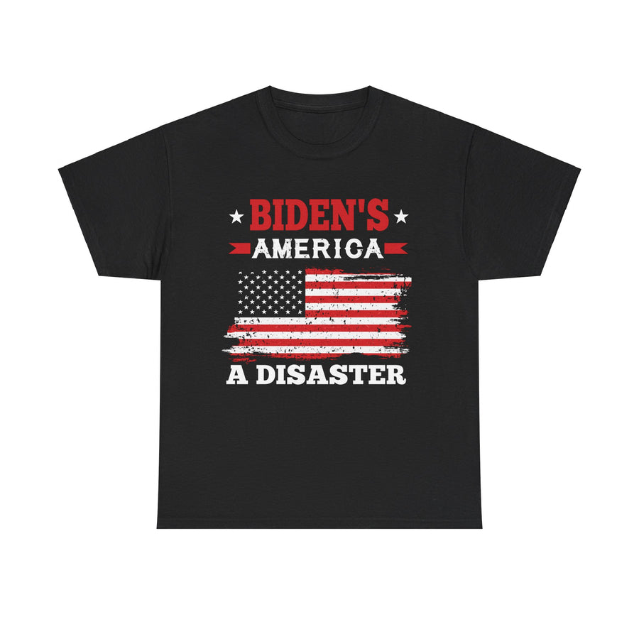 Biden's America A Disaster Unisex Heavy Cotton Tee