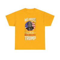 No More Lies Trump Unisex Heavy Cotton Tee