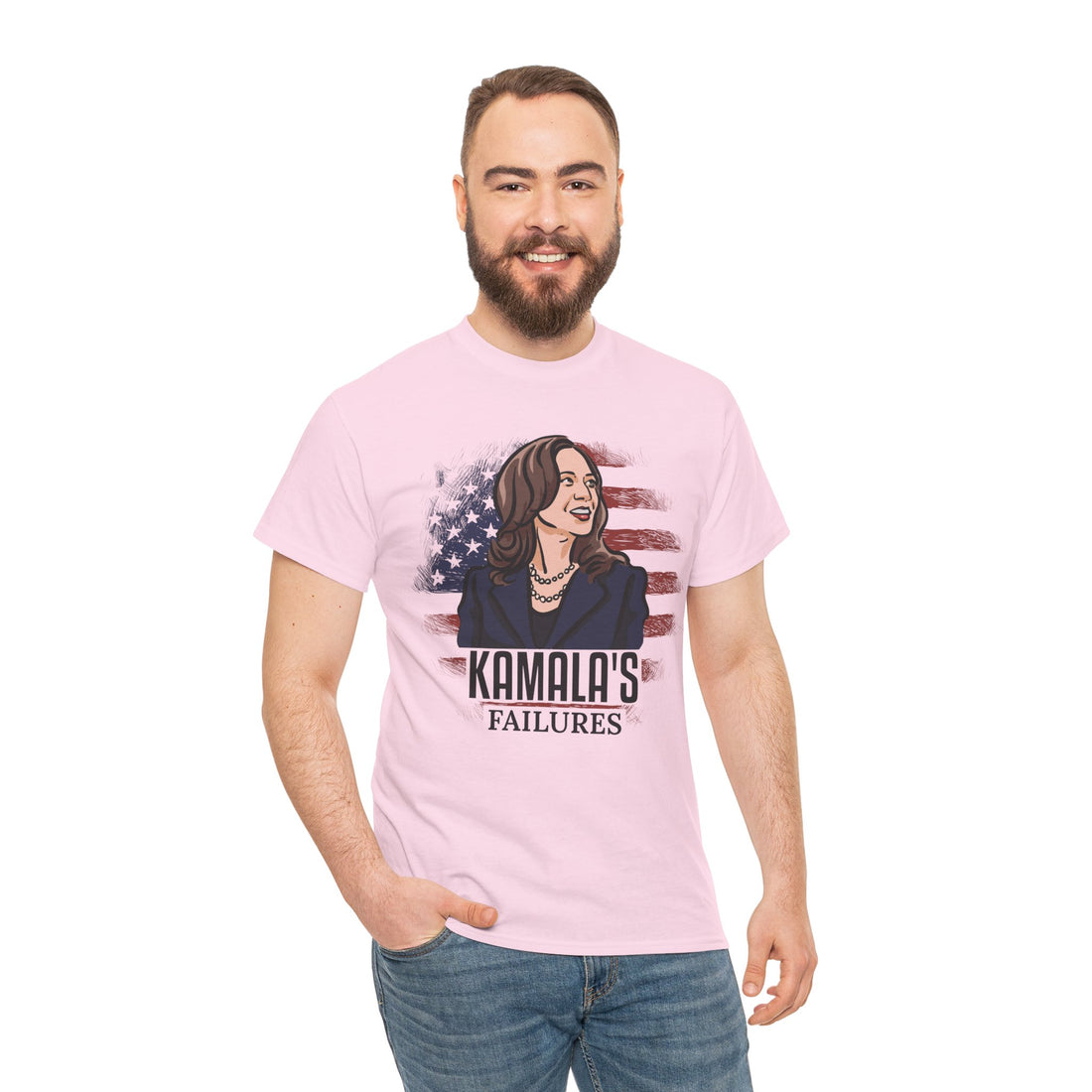 Kamala's Failures Unisex Heavy Cotton Tee