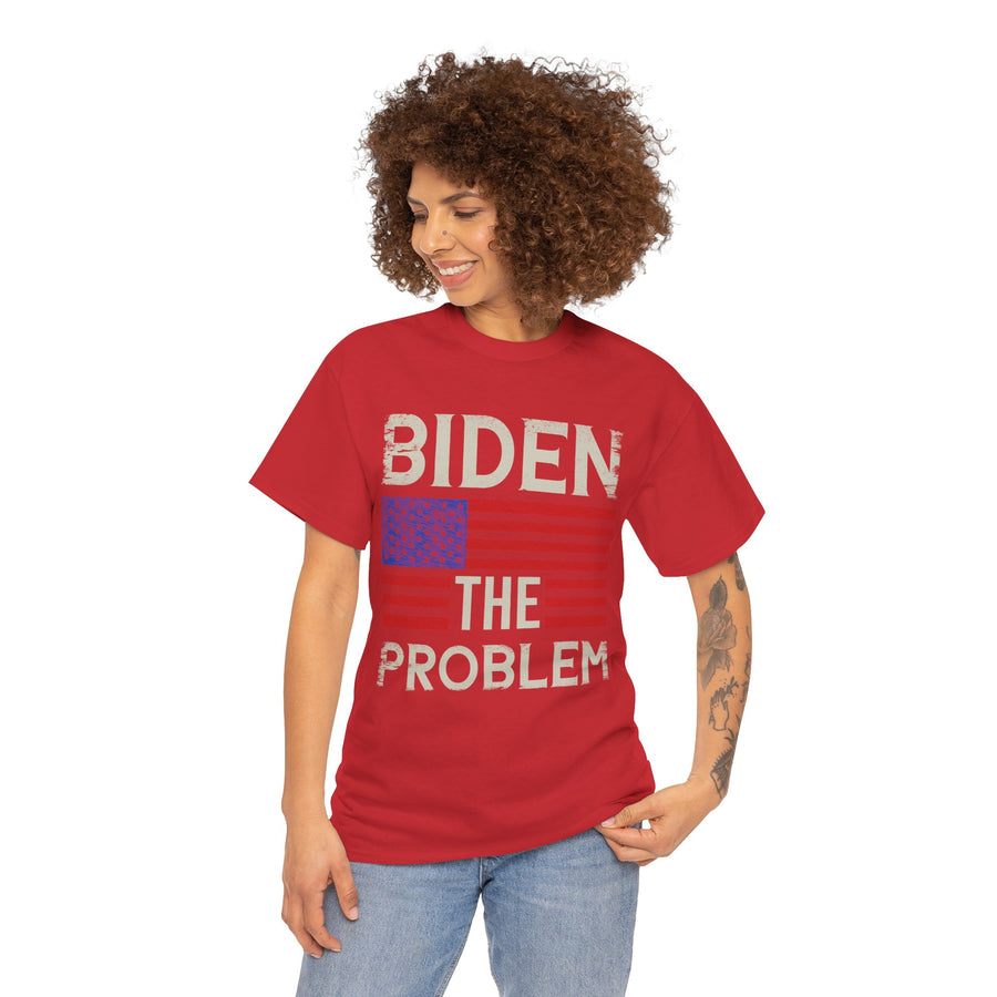 Biden The Problem Unisex Heavy Cotton Tee