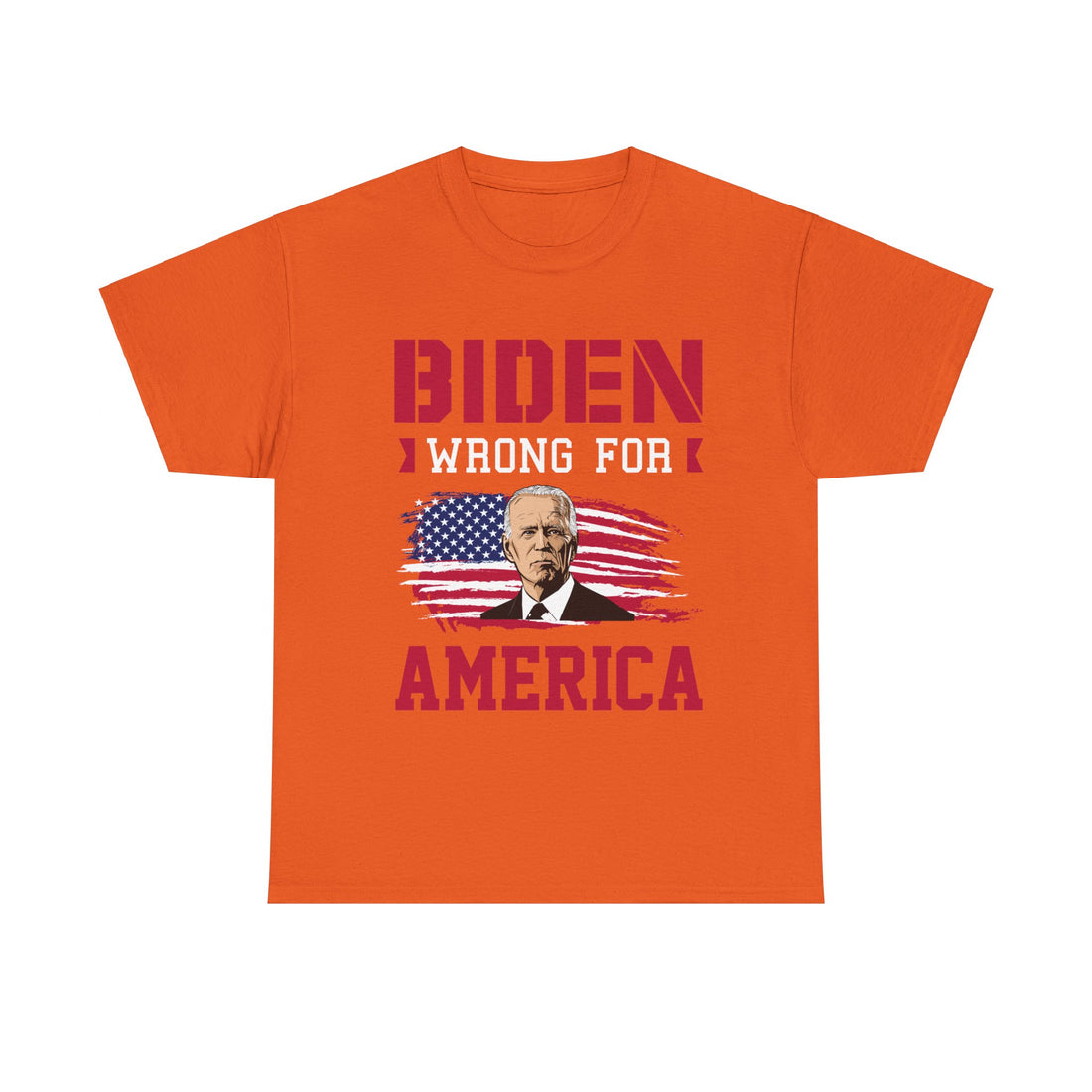 Biden Wrong for America Unisex Heavy Cotton Tee