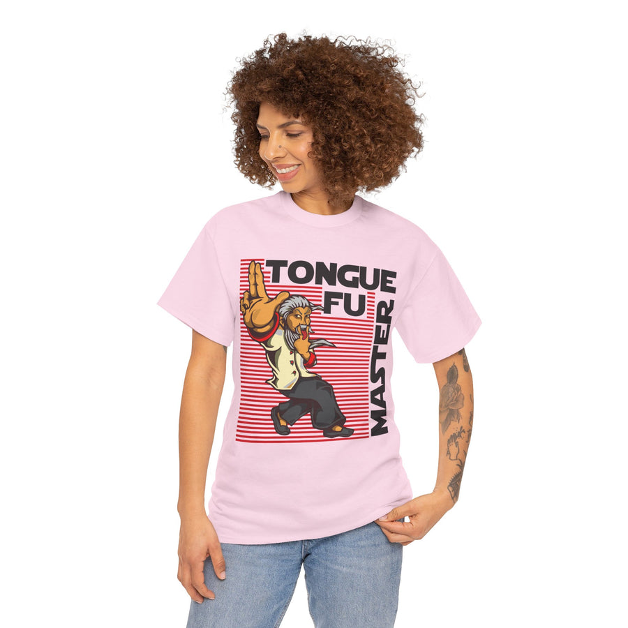 Tongue Fu Master Unisex Heavy Cotton Tee