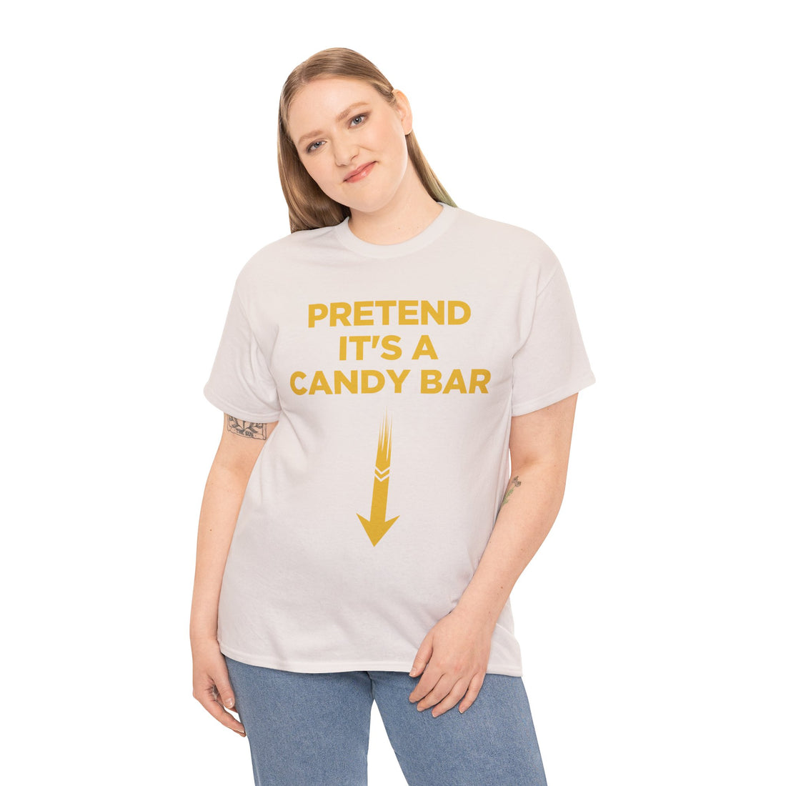 Pretend Its A Cany Bar Unisex Heavy Cotton Tee