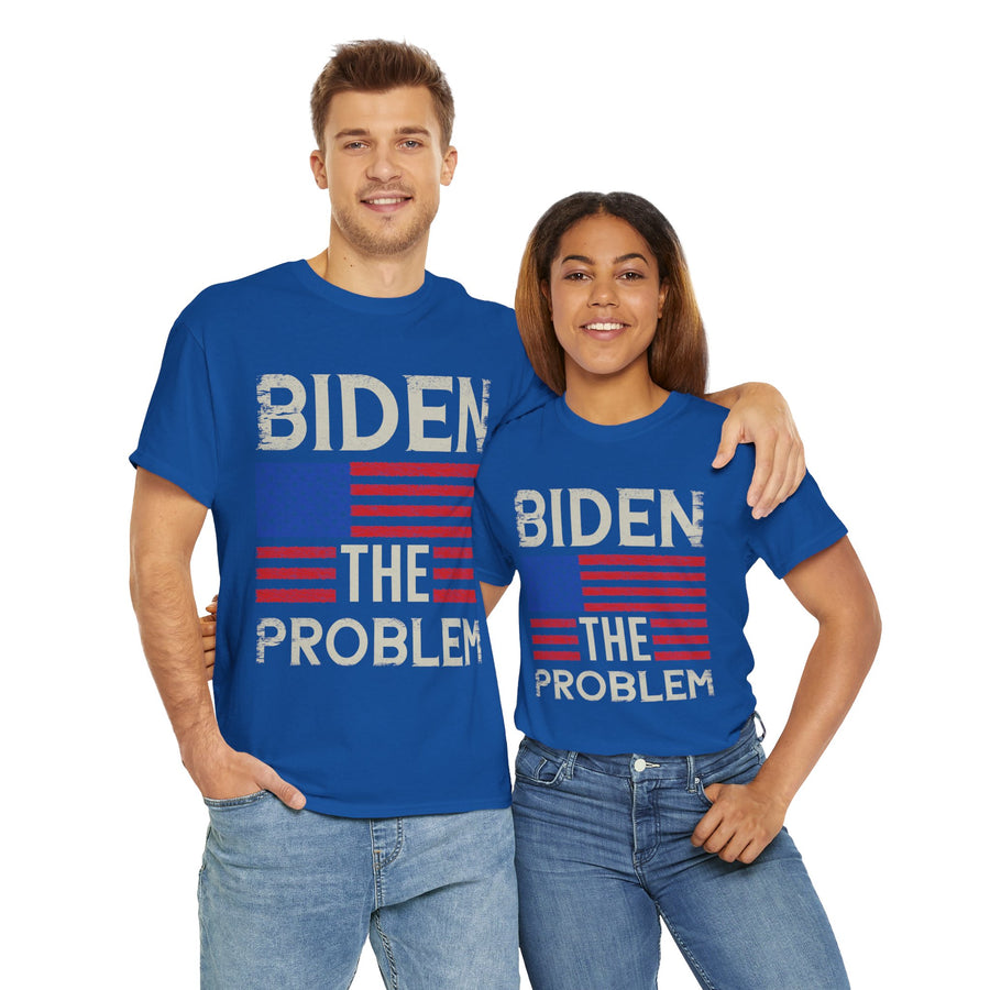 Biden The Problem Unisex Heavy Cotton Tee