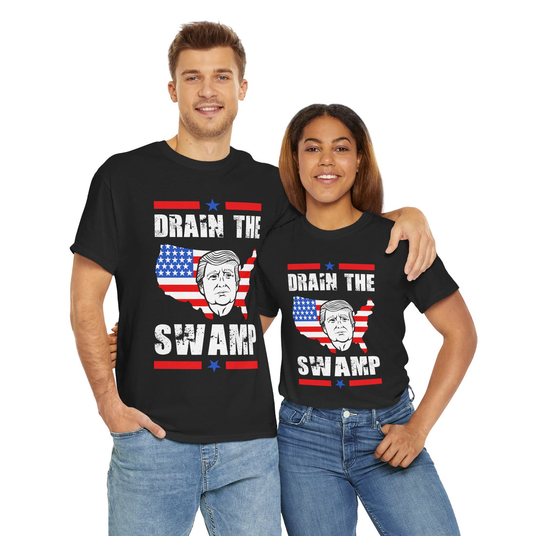 Drain The Swamp Unisex Heavy Cotton Tee