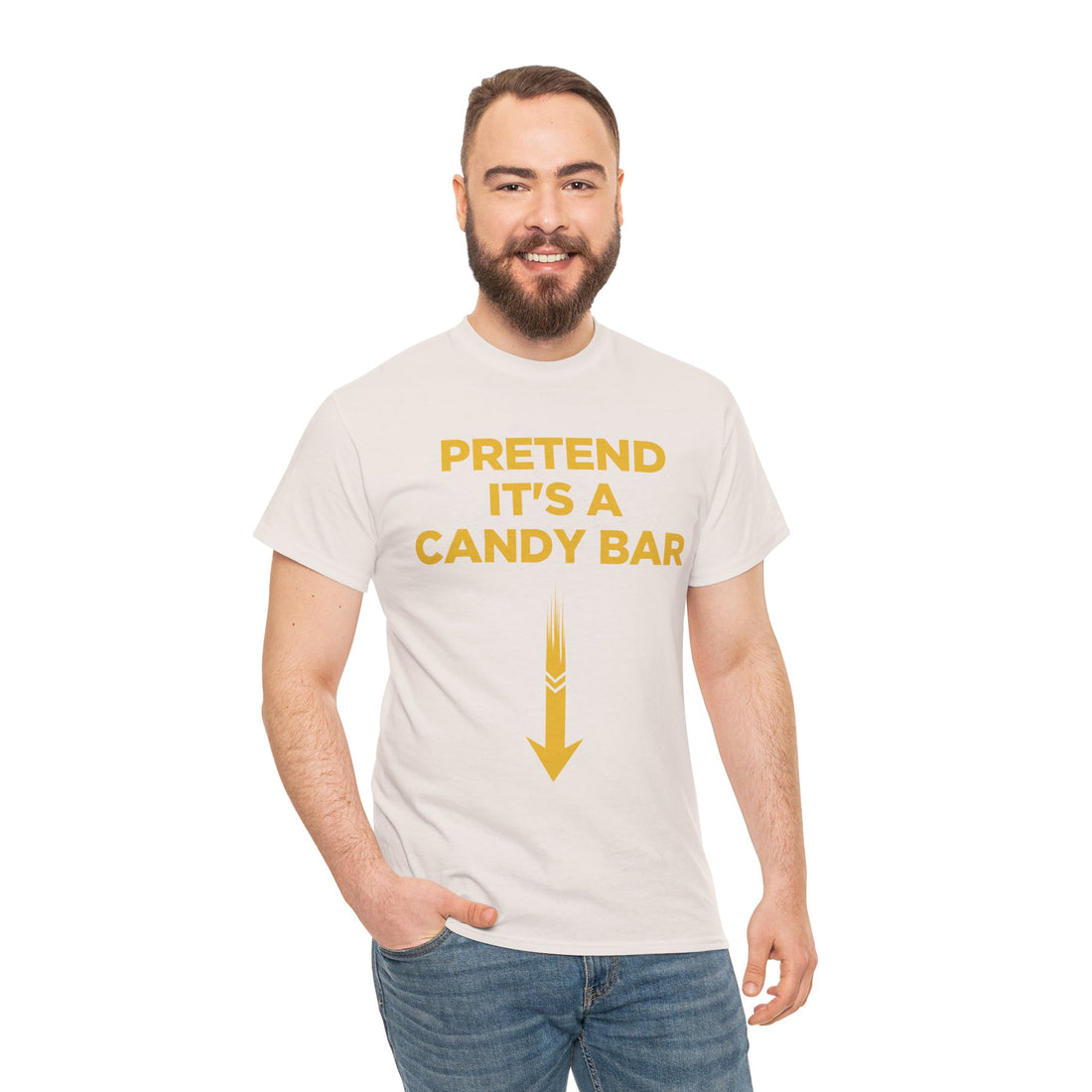 Pretend Its A Cany Bar Unisex Heavy Cotton Tee