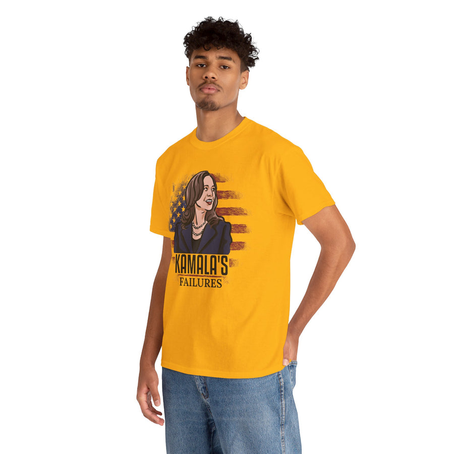 Kamala's Failures Unisex Heavy Cotton Tee