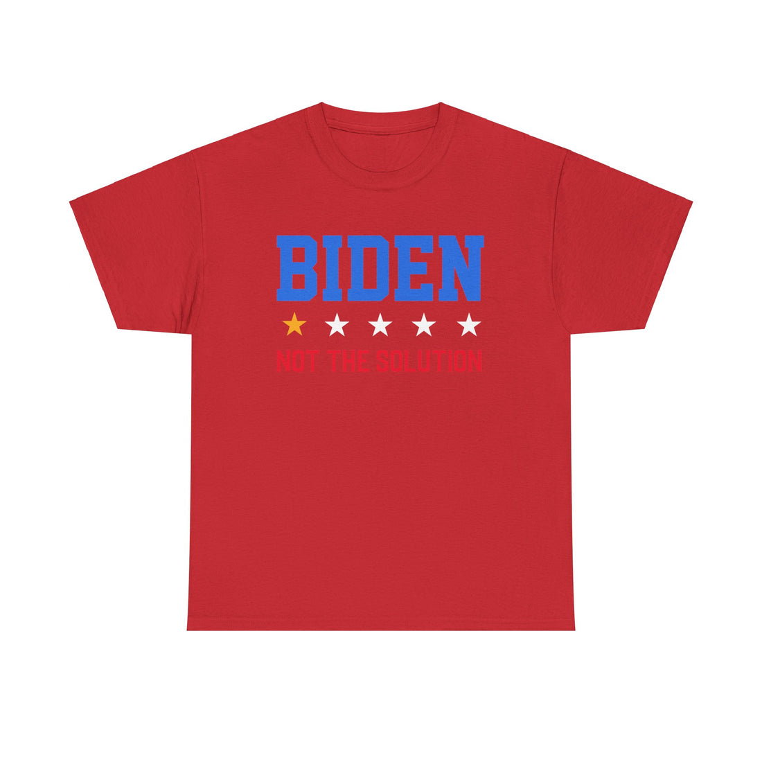 Biden Not The Solution Unisex Heavy Cotton Tee