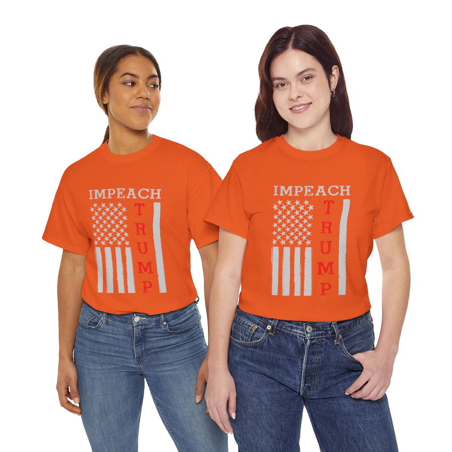 IMPEACH Trump Unisex Heavy Cotton Tee