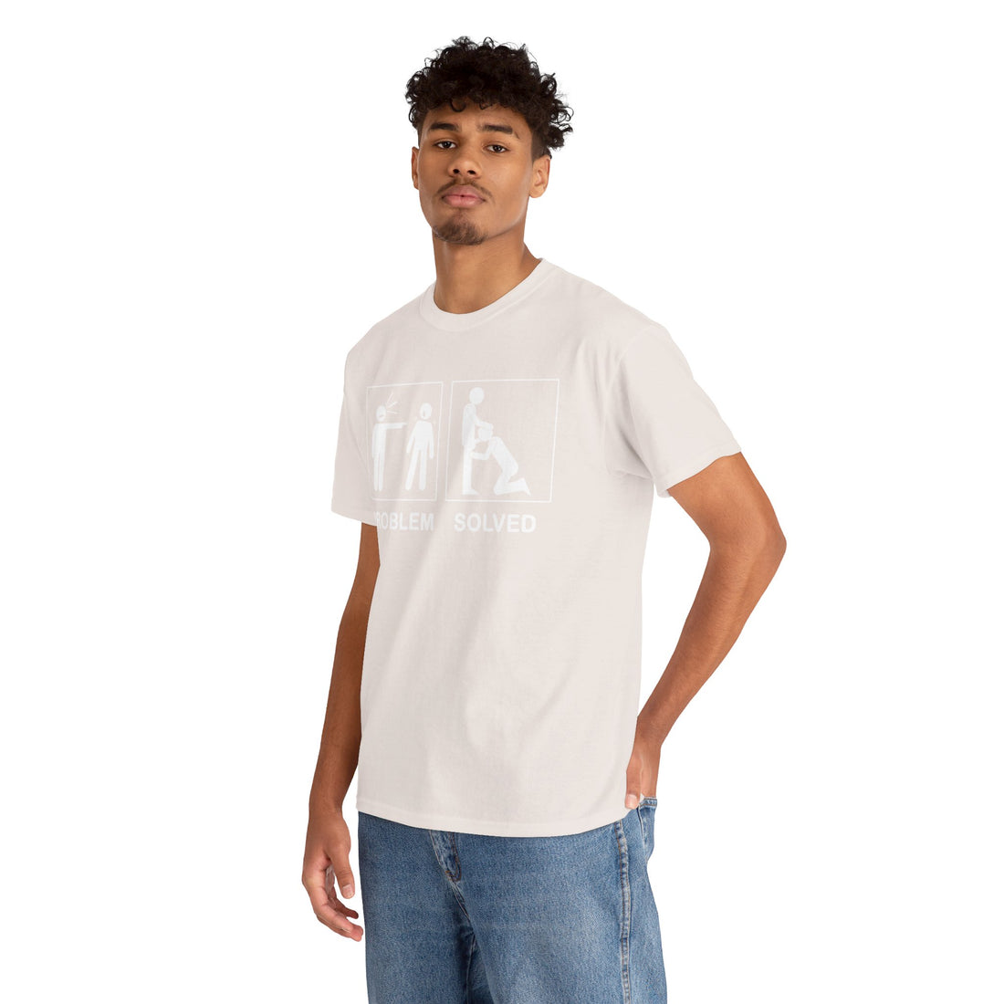 Problem Solved Unisex Heavy Cotton Tee