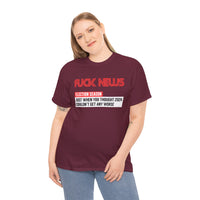 Fuck News Unisex Heavy Cotton Tee