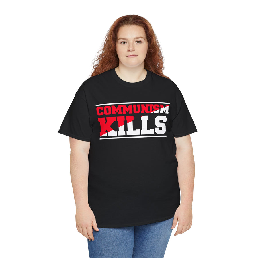 Communism Kills Unisex Heavy Cotton Tee