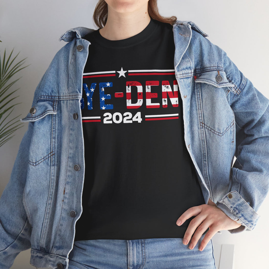 Bye Den 2024 Unisex Heavy Cotton Tee