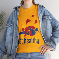 Eat Healthy Unisex Heavy Cotton Tee