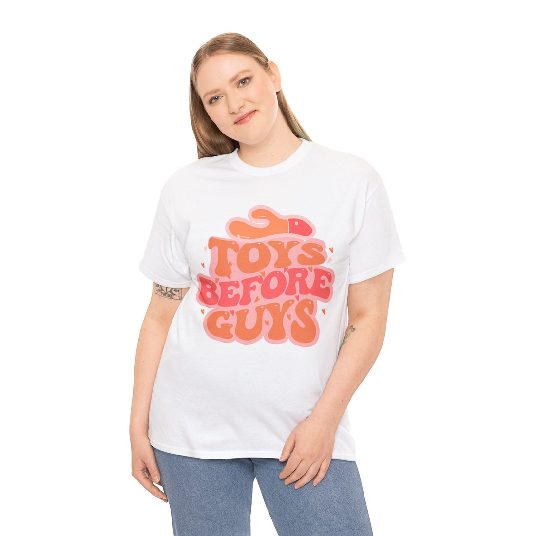 Toys Before Guys Unisex Heavy Cotton Tee