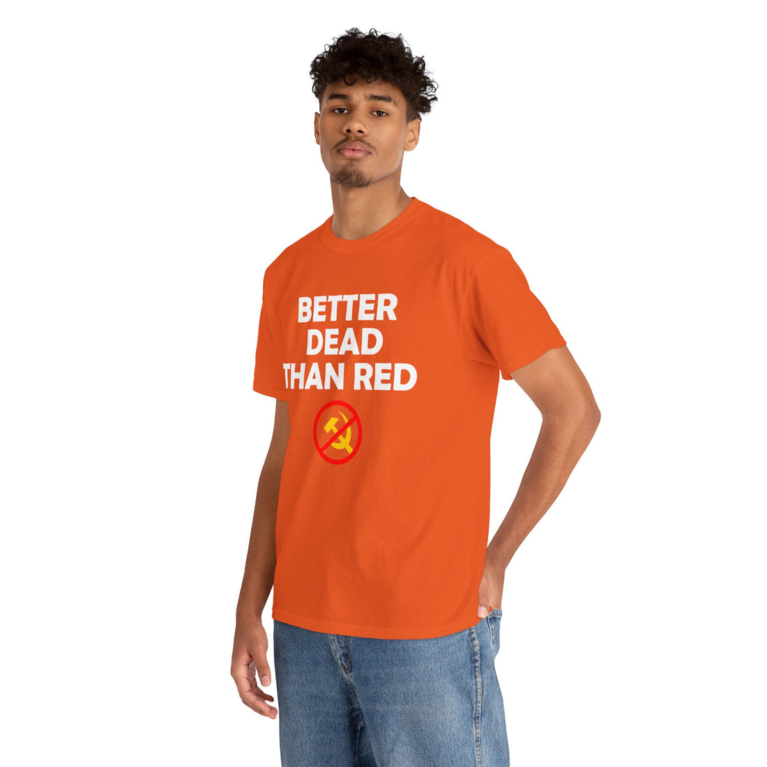 Better Dead Than Red Unisex Heavy Cotton Tee