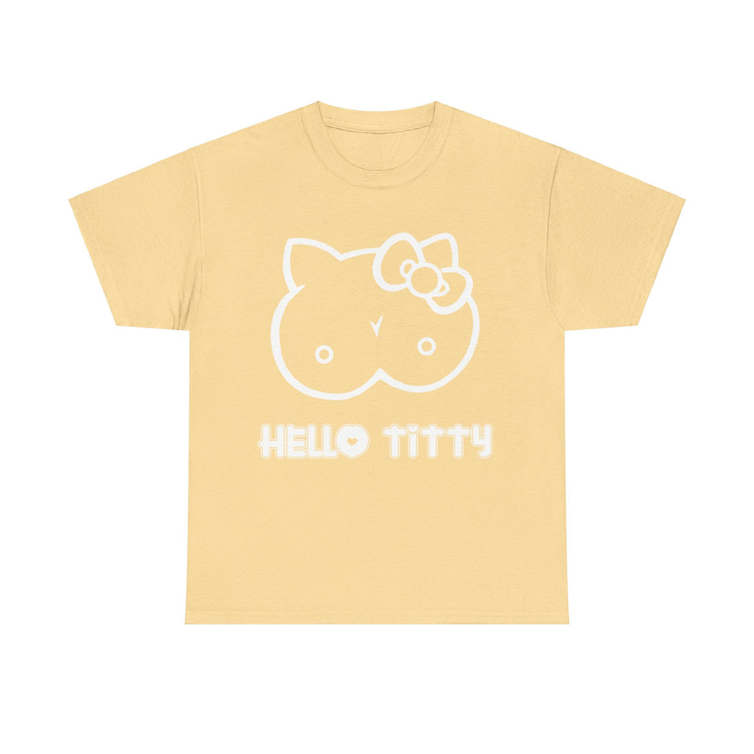 Hello Titty Unisex Heavy Cotton Tee