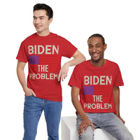 Biden The Problem Unisex Heavy Cotton Tee