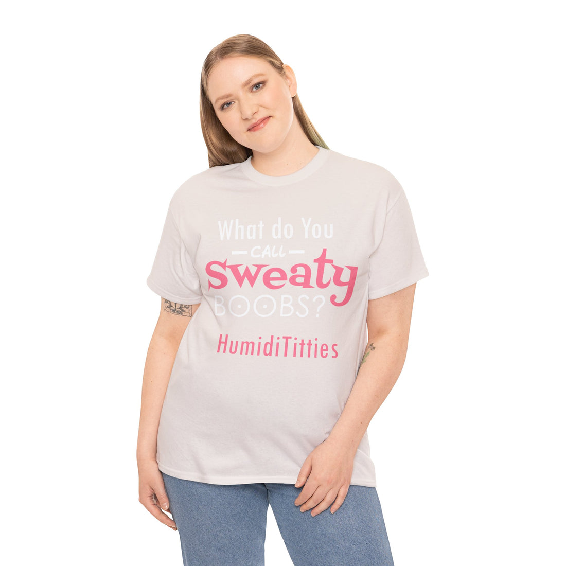 What Do You Call Sweaty Boobs Unisex Heavy Cotton Tee