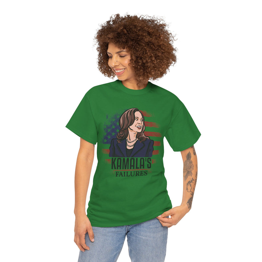 Kamala's Failures Unisex Heavy Cotton Tee