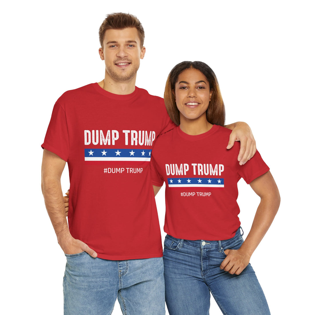 Dump Trum Unisex Heavy Cotton Tee