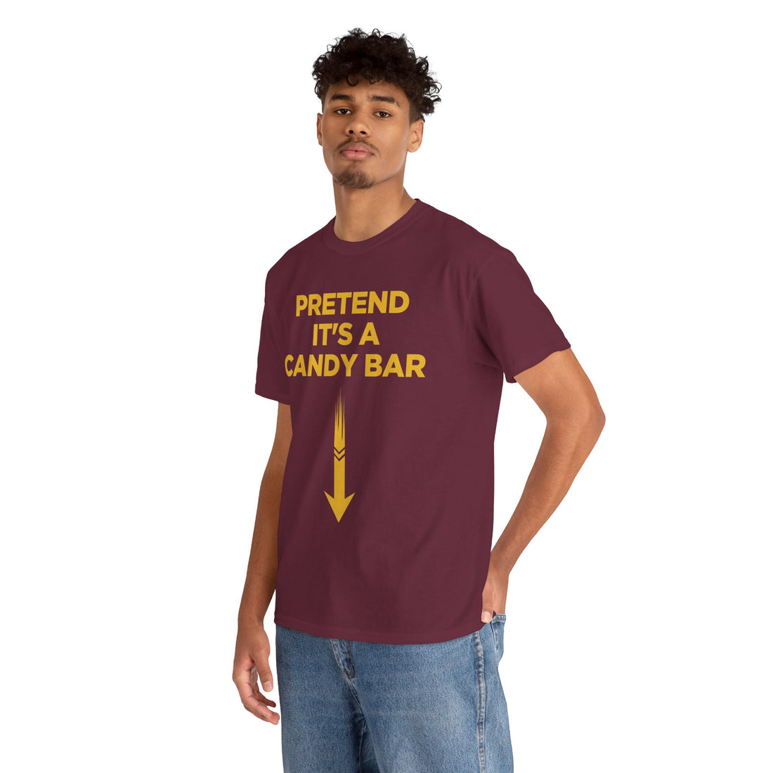 Pretend Its A Cany Bar Unisex Heavy Cotton Tee