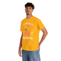 I Like Big Peaches I Can't Lie Unisex Heavy Cotton Tee