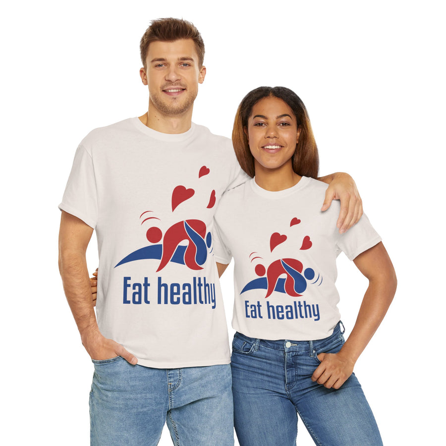 Eat Healthy Unisex Heavy Cotton Tee