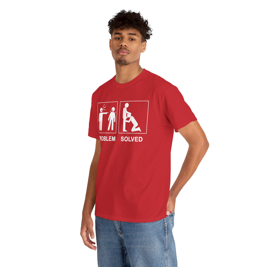 Problem Solved Unisex Heavy Cotton Tee