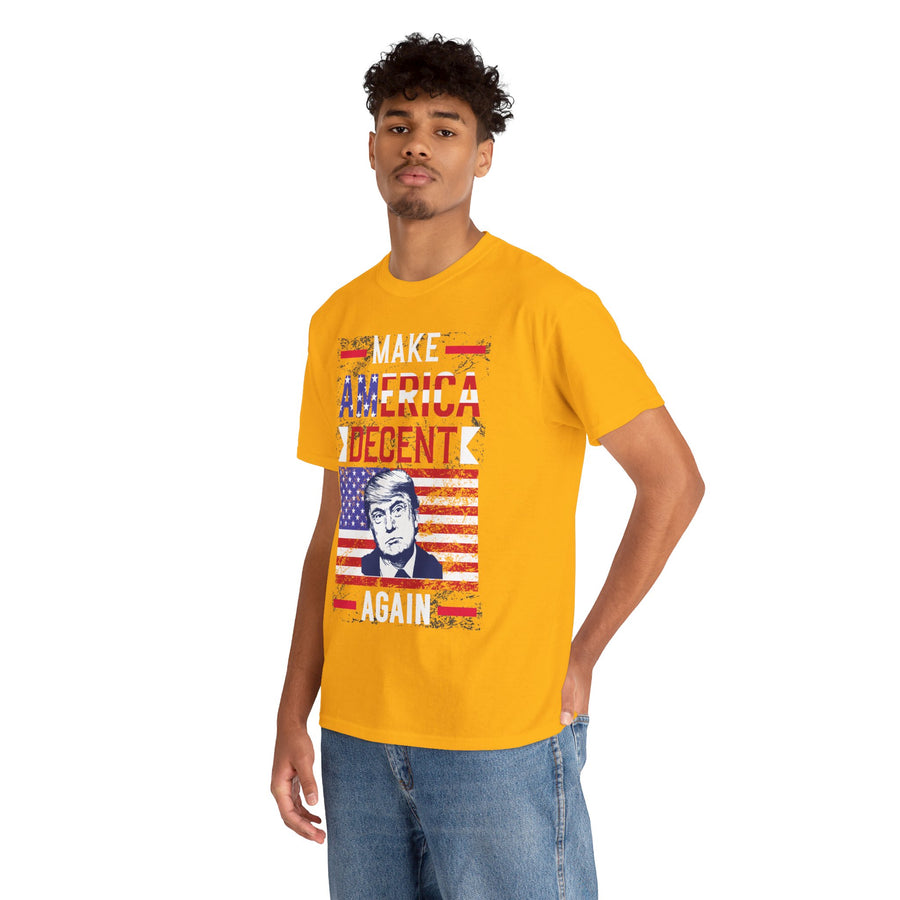 Make America Decent Again Unisex Heavy Cotton Tee