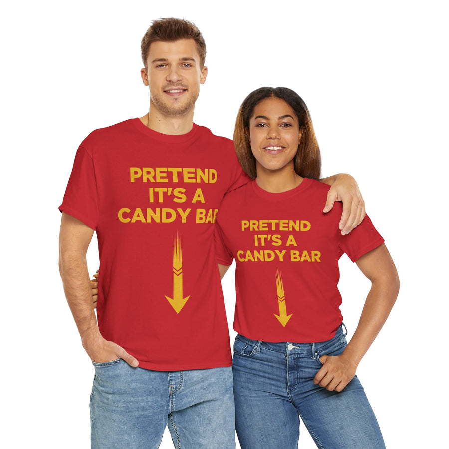 Pretend Its A Cany Bar Unisex Heavy Cotton Tee