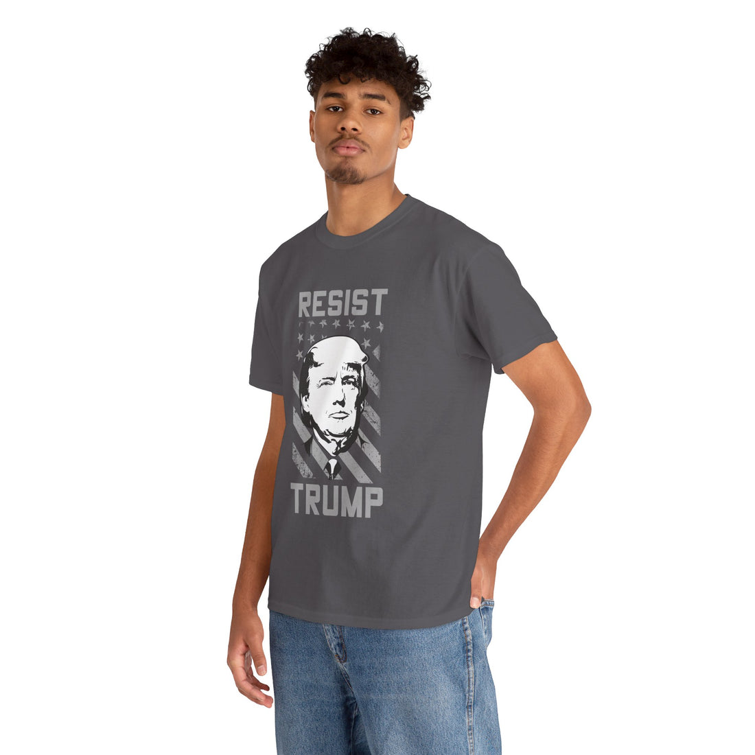 Resist Trump Unisex Heavy Cotton Tee