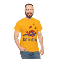 Eat Healthy Unisex Heavy Cotton Tee