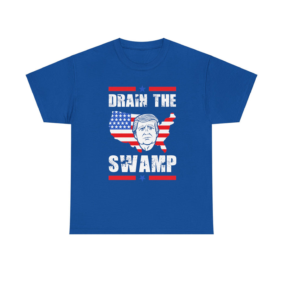 Drain The Swamp Unisex Heavy Cotton Tee