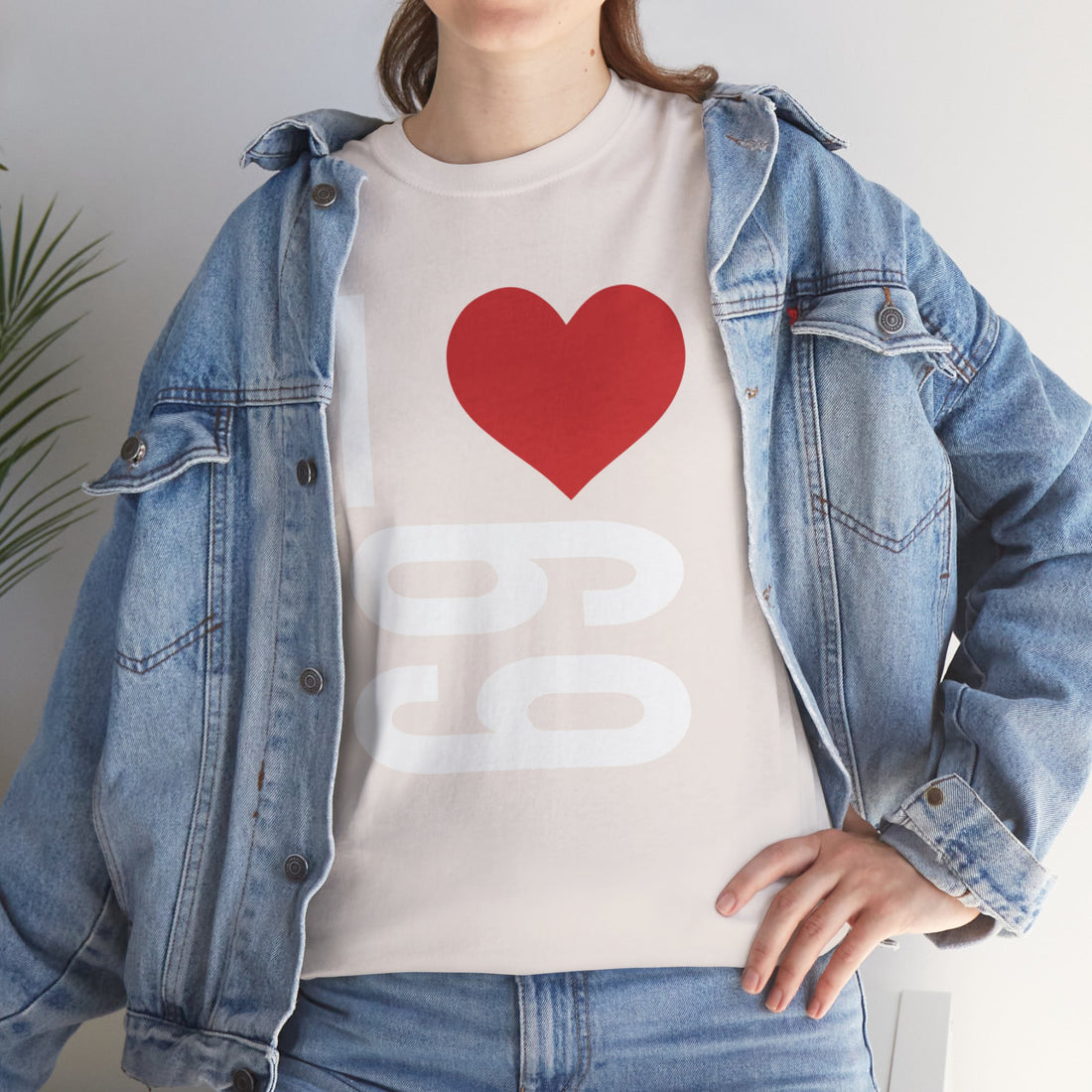 I Love 69 Unisex Heavy Cotton Tee