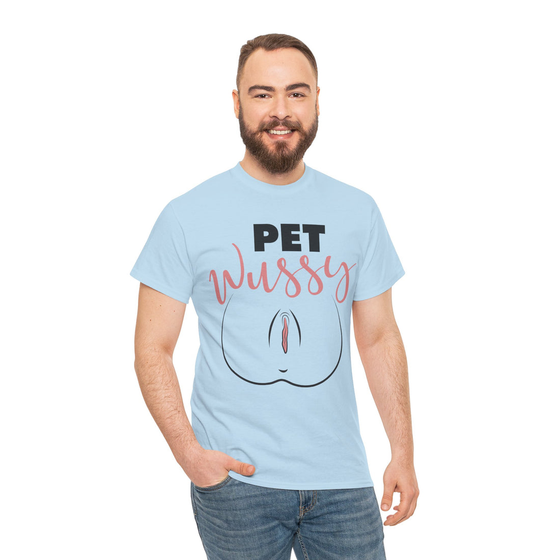 Pet Wussy Unisex Heavy Cotton Tee