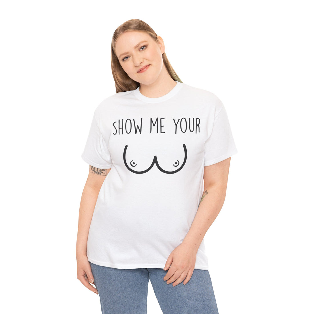 Show Me Your Unisex Heavy Cotton Tee